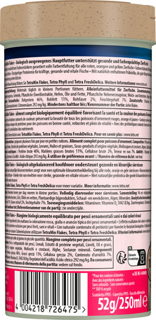 Tetra Rubin Flakes lemezes díszhaltáp