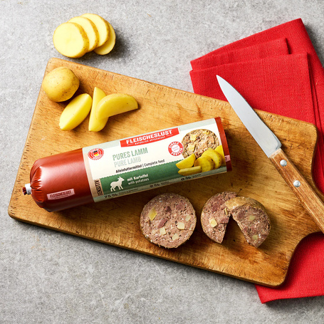 Meatlove színhúsos párolt húsrolád - Tiszta bárányhús burgonyával