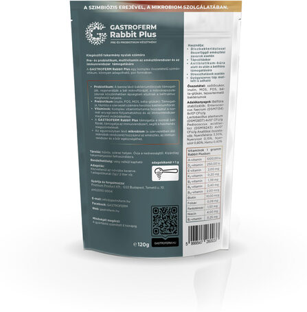 Gastroferm Rabbit Plus pre- és probiotikum nyulaknak