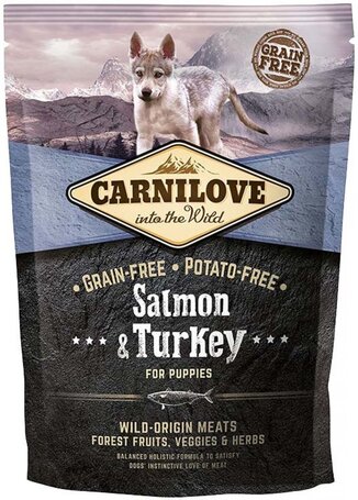 CarniLove Puppy Salmon & Turkey | Lazacos és pulykás táp kölyökkutyáknak