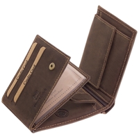 GreenDeed macskás bőr pénztárca #3