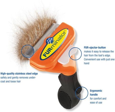 FURminator rövid szőrű kutyákhoz