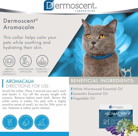 Dermoscent Aromacalm nyakörv macskáknak