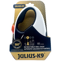 Julius-K9 automata szalagpóráz (Fehér/Fekete) #3