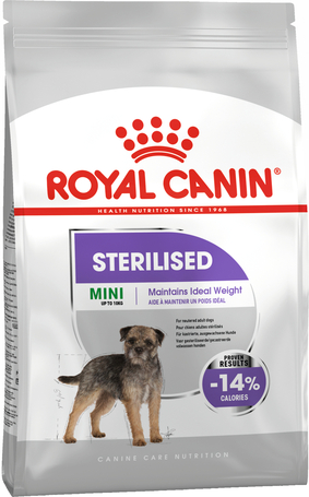 Royal Canin Mini Sterilised - Száraz táp ivartalanított, kistestű felnőtt kutyák részére