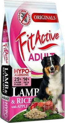 FitActive hrană hipoalergenică fără grâu cu miel