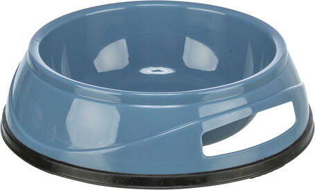 Trixie műanyag kutyatál csúszásbiztos gumi aljjal, vegyes színekben