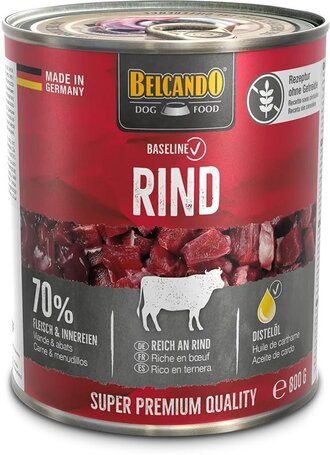 Belcando Baseline Rind - Marhahúsos konzerv kutyáknak