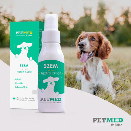 Dr. Kelen PetMed szemkörnyék tisztító oldat