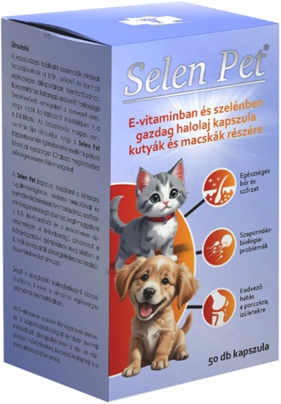 Selen Pet gyógyhatású kapszula kutyáknak és macskáknak