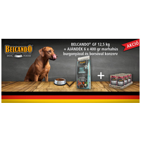A gabonamentes Belcando tápokhoz most 6 db marhás konzerv ajándékba - Kivételes ajánlat!
