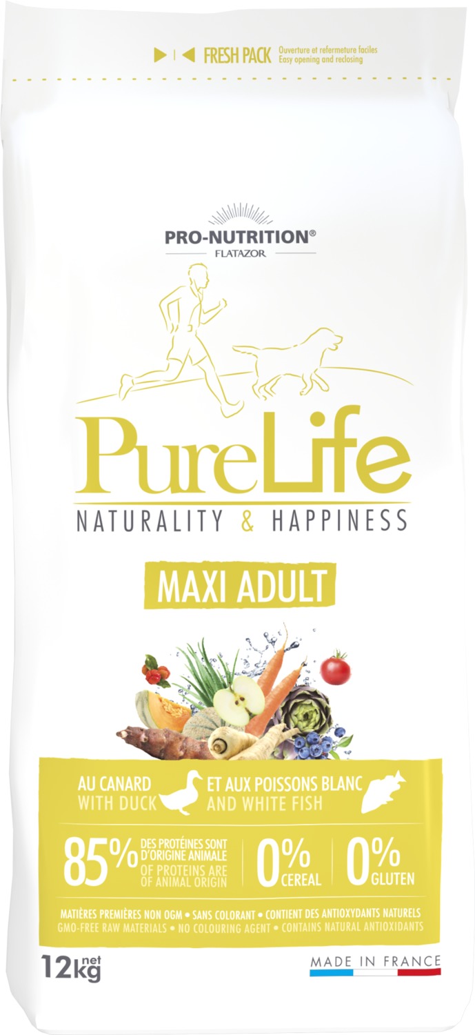 Pro-Nutrition Pure Life Adult Maxi aux Poissons with Fish - zoom