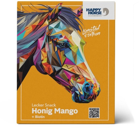 Happy Horse mézes-mangós funkcionális snack lovaknak