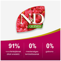 N&D Dog Quinoa Neutered Adult Mini kacsa, brokkoli és spárga #2