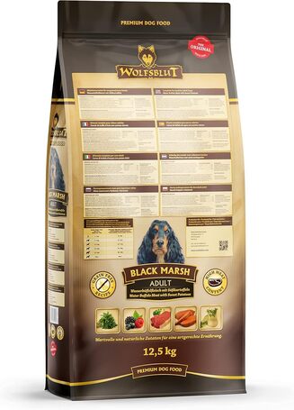 Wolfsblut Black Marsh Adult vízibivaly édesburgonyával