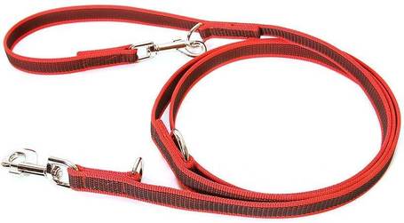 Julius-K9 Color & Gray állítható póráz dupla karabinerrel