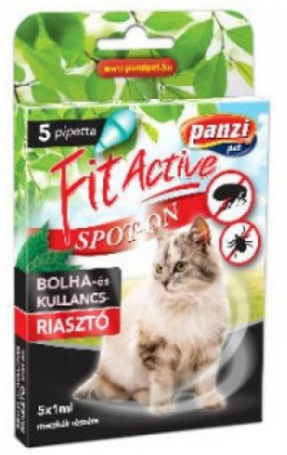 FitActive Spot On bolha- és kullancsriasztó cicáknak