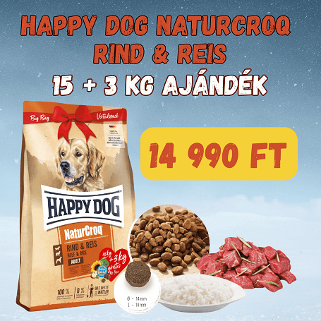 Extra töltősúly a Happy Dog slágertermékeire – most megéri bevásárolni!