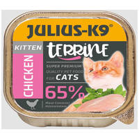 Julius-K9 Cat Terrine Kitten Chicken nedveseledel kölyök macskáknak