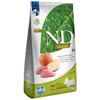 N&D Dog Adult Mini Boar & Apple Grain Free | Vaddisznóhúsos és almás kutyaeledel | Kistestű kedvenceknek #9