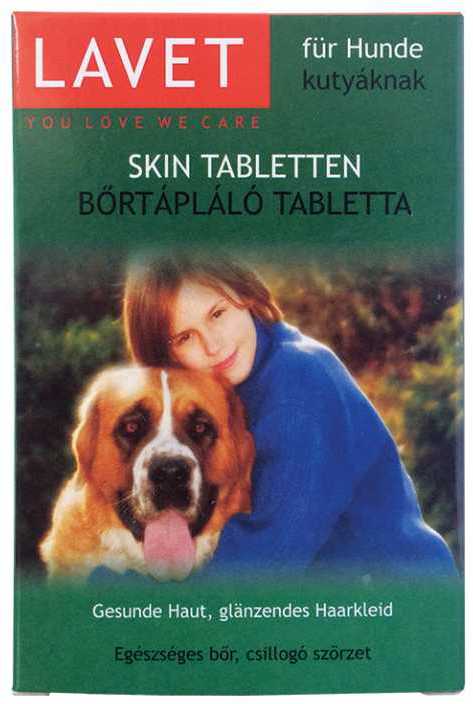 Lavet tablete pentru pielea câinilor - zoom