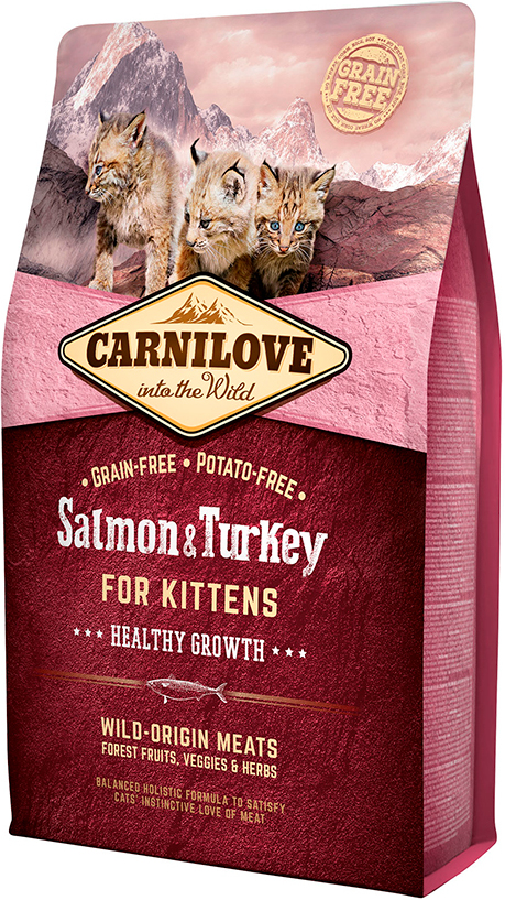 Carnilove Salmon & Turkey for Kittens Healthy Growth - zoom