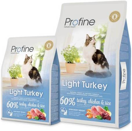 Profine Cat Light Turkey | Diétás macskatáp pulykahússal és csirkehússal