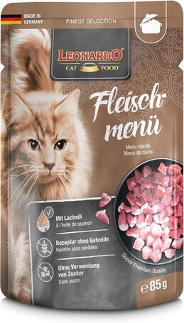 Leonardo Finest Selection alutasak húsmix menü macskáknak