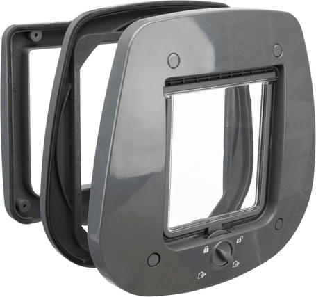 Trixie műanyag macska ajtó, ablakba és üvegajtóba is szerelhető