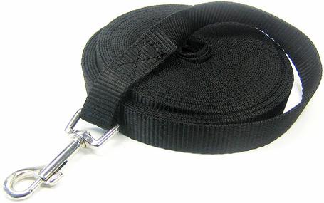 Trixie Tracking Leash Flat Strap - Lapos követőpóráz pamutból markolattal