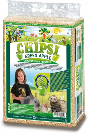 Chipsi Plus zöld almás forgács