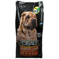 Cibau Sensitive Lamb Medium & Maxi | Emésztési problémák esetén ajánlott száraztáp közepes és nagytestű felnőtt kutyáknak
