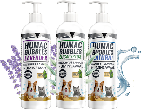 Humac Bubbles kutya és macska samponok