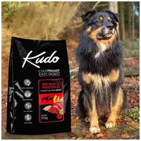 Kudo Adult Medium & Maxi Red Meat & Vegetables Low Grain #4