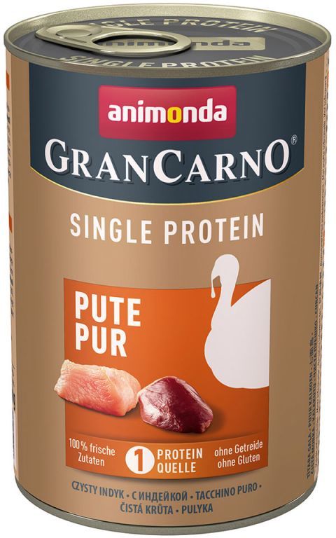 Animonda Grancarno Single Protein conservă cu carne de curcan - zoom