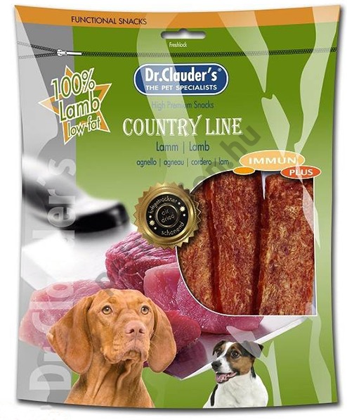 Dr.Clauder's Dog Country Line Snack cu carne de miel