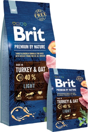 Brit Premium Light | Eledel túlsúlyos, hízásra hajlamos kutyáknak