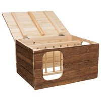 Trixie Hilke házikó beépített széna tartóval #7