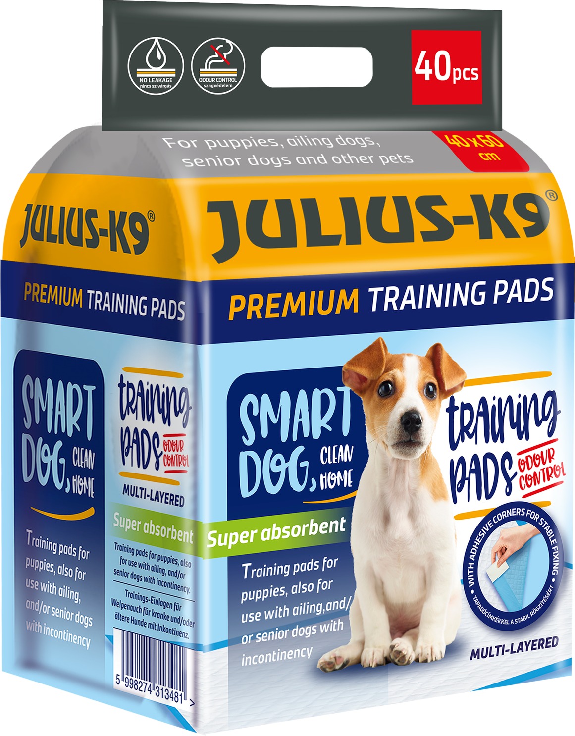 Julius-K9 covorașe de antrenament calitate premium pentru câini, cu colțuri autoadezive - zoom