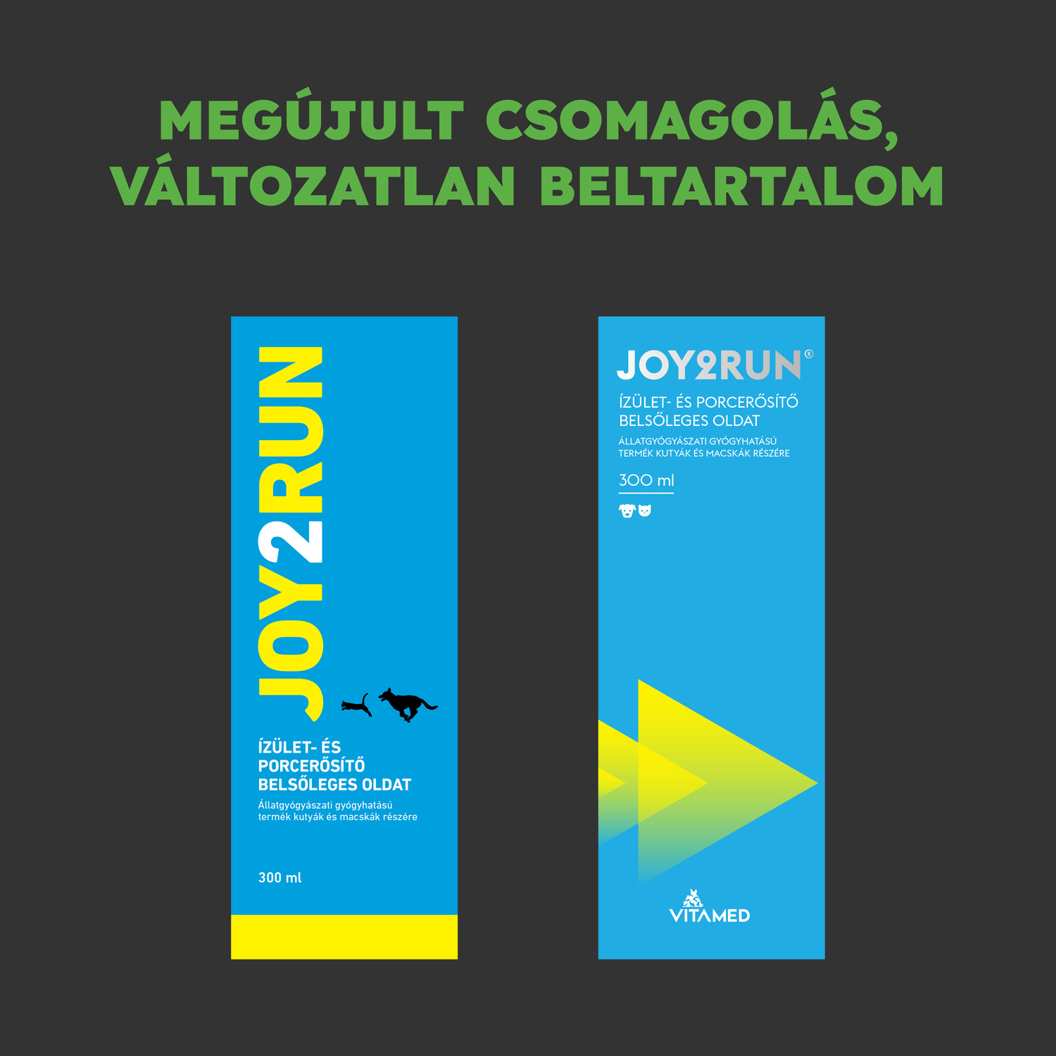 Joy2Run sirop de întărire a articulațiilor și cartilajelor pentru câini și pisici - zoom