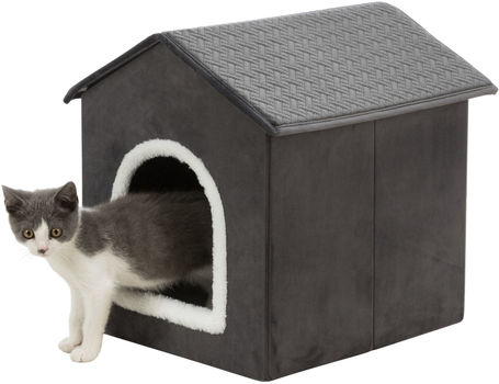 Trixie Livia Cave összecsukható plüss ház kutyáknak és macskáknak