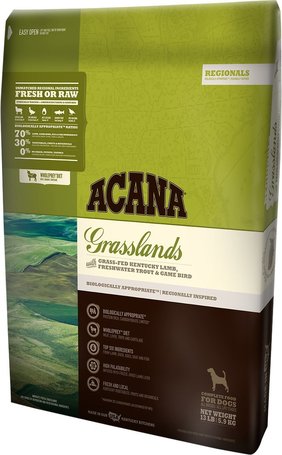 Acana Grasslands Dog gabonamentes kutyatáp