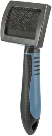 Trixie műanyag kefe puha fém sörtékkel