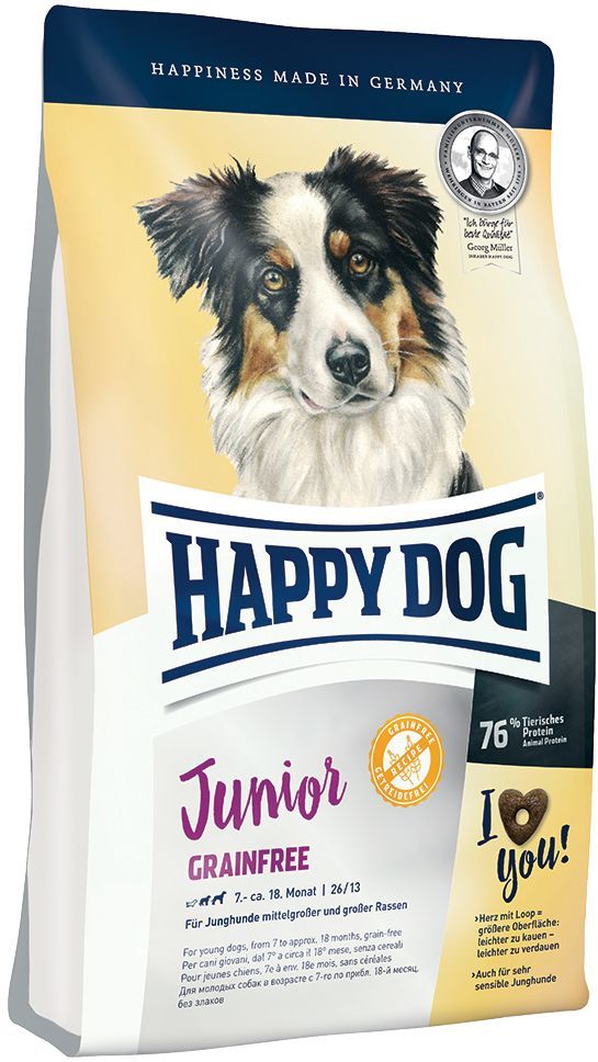 Happy Dog Sensible Junior Salmon & Potato hrană pentru câini în creștere - zoom