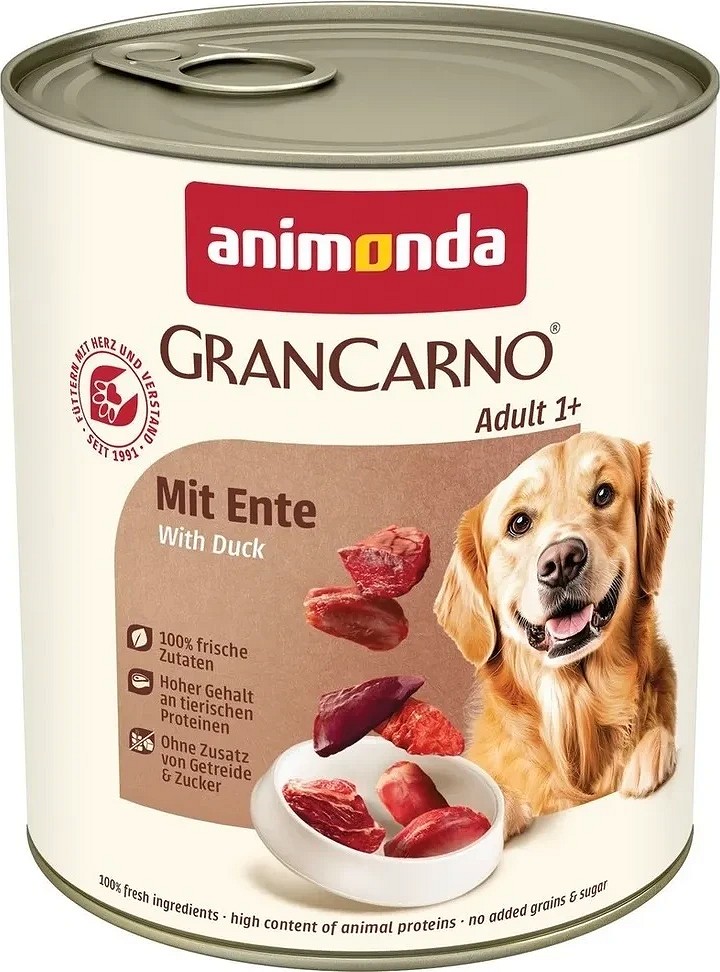 Animonda GranCarno Adult carne de rață la conservă - zoom