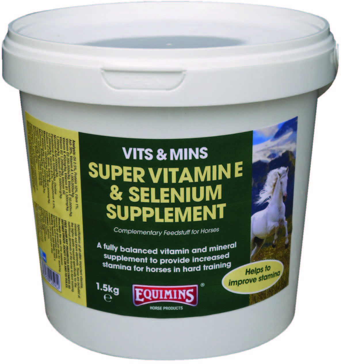 Equimins Super Vitamin E & Selenium pentru cai - zoom