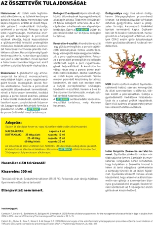 Joy2Run ízület- és porcerősítő szirup kutyáknak és macskáknak