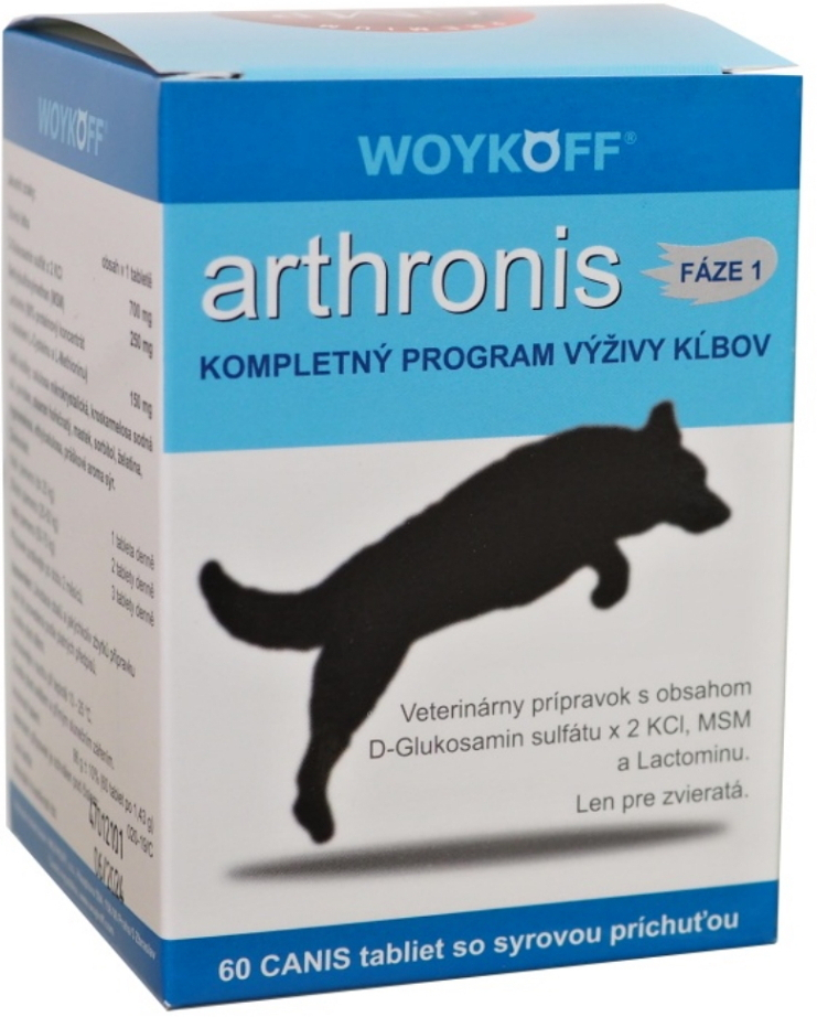Woykoff Arthronis Faza 1 tablete pentru protecția și regenerarea cartilajului