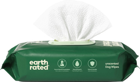 Earth Rated környezetbarát nedves törlőkendő