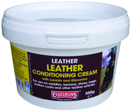 Equimins Leather Conditioning Cream - Kondícionáló bőrápoló krém